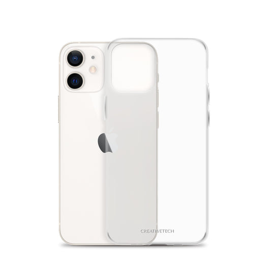 Transparent Flexible Clear iPhone Case Bump Resistant Corners CREATIVETECH