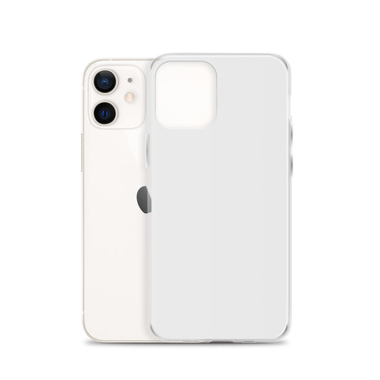 Plain Color Whisper White iPhone Case Clear Bump Resistant Flexible CREATIVETECH