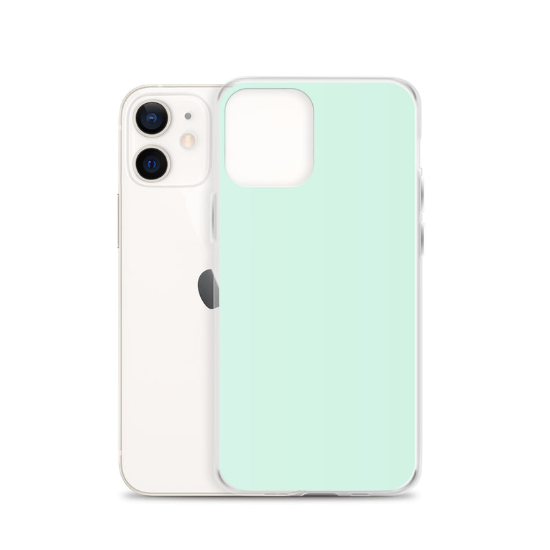 Load image into Gallery viewer, Plain Color Humming Bird Green iPhone Case Clear Bump Resistant CREATIVETECH