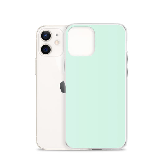 Plain Color Humming Bird Green iPhone Case Clear Bump Resistant CREATIVETECH