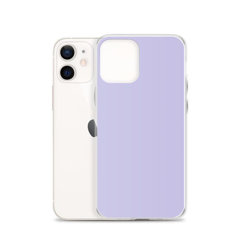 Load image into Gallery viewer, Melrose Purple Blue iPhone Clear Thin Case Plain Color CREATIVETECH