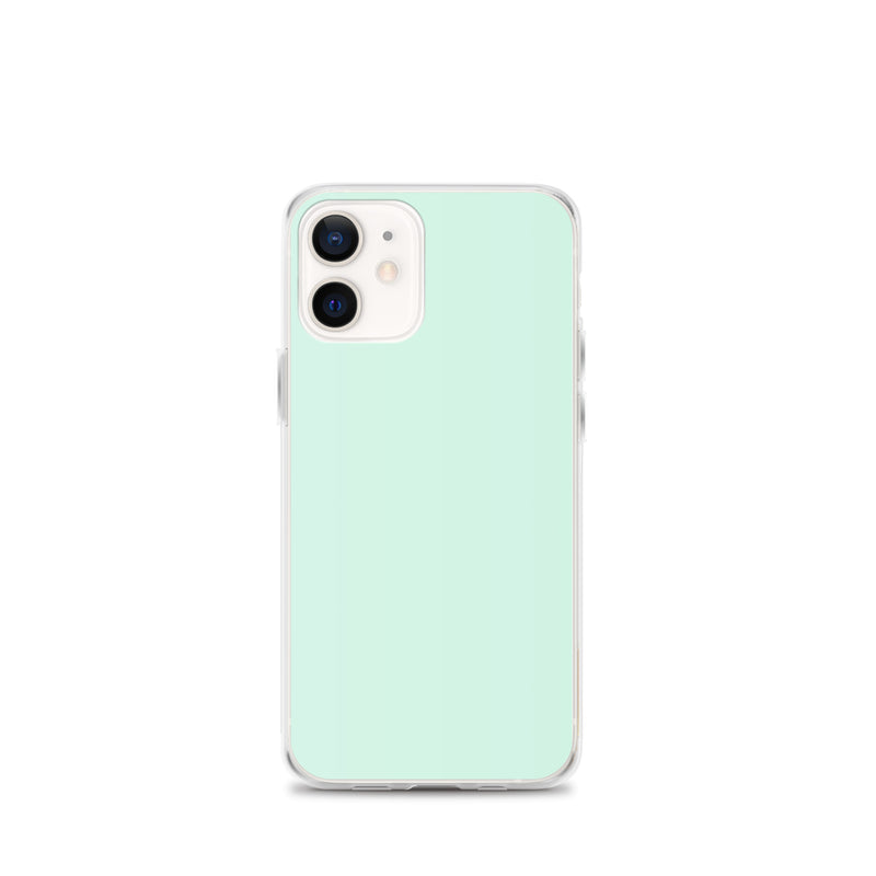 Load image into Gallery viewer, Plain Color Humming Bird Green iPhone Case Clear Bump Resistant CREATIVETECH