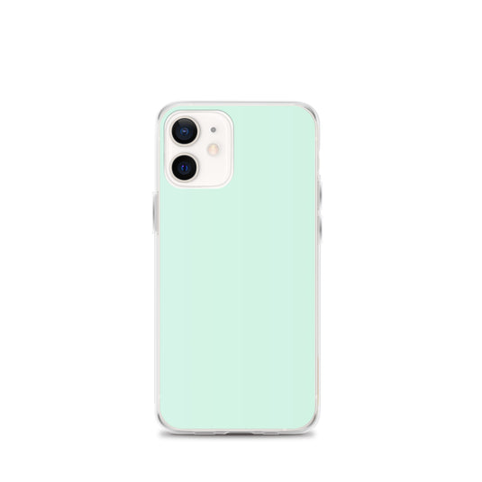 Plain Color Humming Bird Green iPhone Case Clear Bump Resistant CREATIVETECH