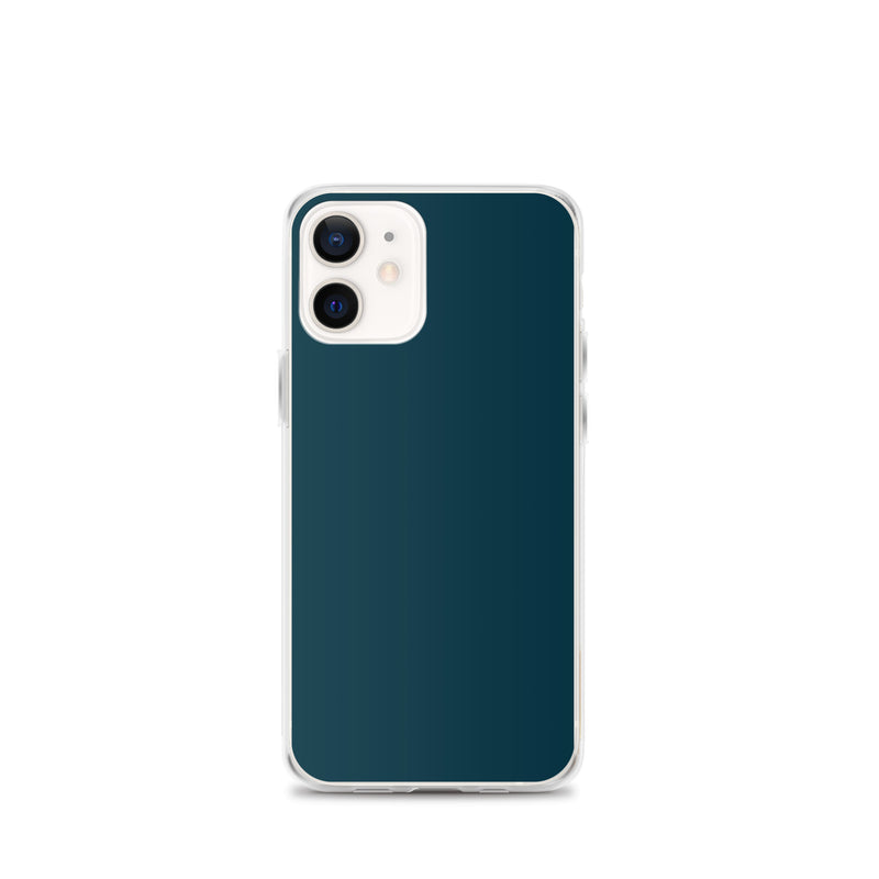 Load image into Gallery viewer, Plain Color Blue Whale iPhone Case Clear Bump Resistant CREATIVETECH