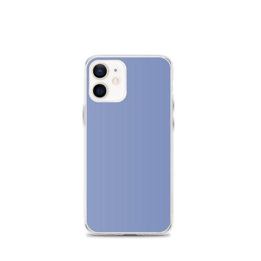 Wild Blue iPhone Clear Thin Case Plain Color CREATIVETECH