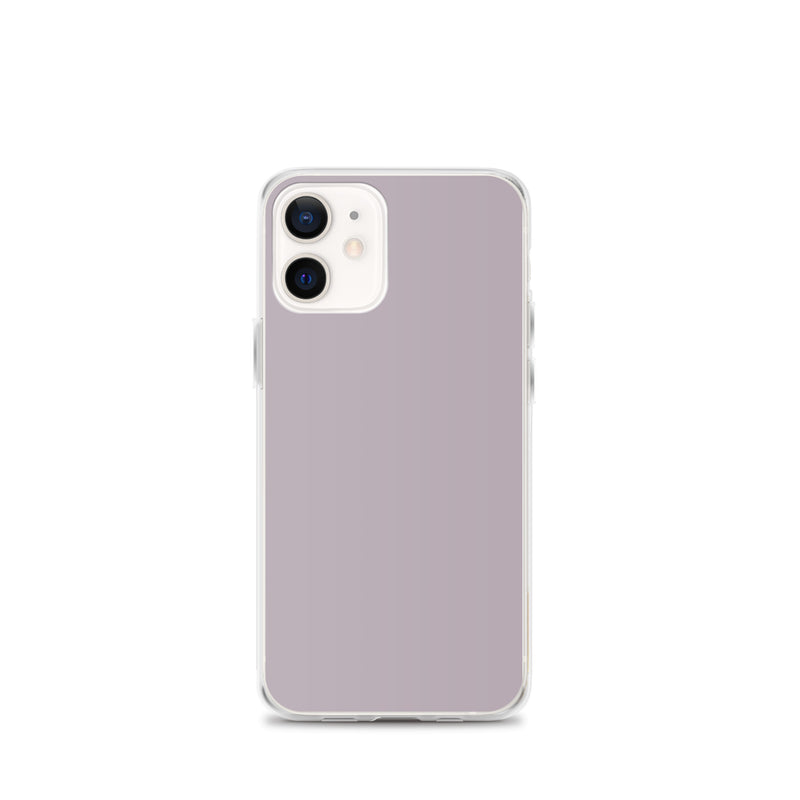 Load image into Gallery viewer, Lily Ash Pink iPhone Clear Thin Case Plain Color CREATIVETECH