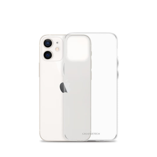 Transparent Flexible Clear iPhone Case Bump Resistant Corners CREATIVETECH