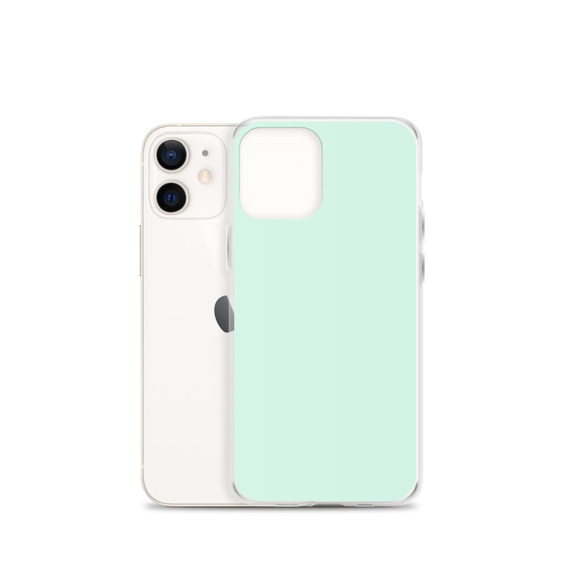 Load image into Gallery viewer, Plain Color Humming Bird Green iPhone Case Clear Bump Resistant CREATIVETECH
