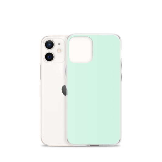 Plain Color Humming Bird Green iPhone Case Clear Bump Resistant CREATIVETECH