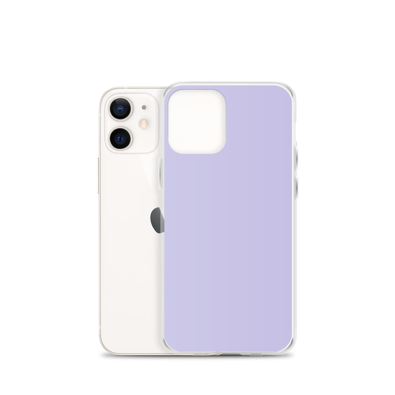 Load image into Gallery viewer, Melrose Purple Blue iPhone Clear Thin Case Plain Color CREATIVETECH