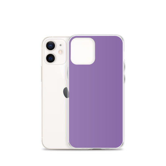 Ce Soir Violet Purple iPhone Clear Thin Case Plain Color CREATIVETECH
