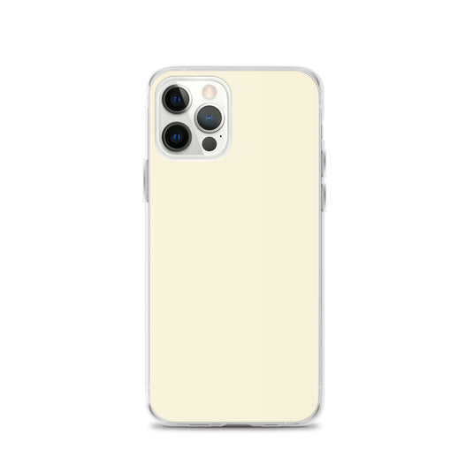 Plain Color Black iPhone Case Clear Bump Resistant Flexible CREATIVETECH