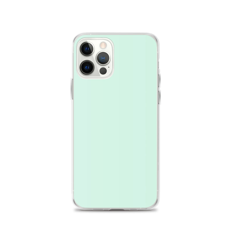 Load image into Gallery viewer, Plain Color Humming Bird Green iPhone Case Clear Bump Resistant CREATIVETECH