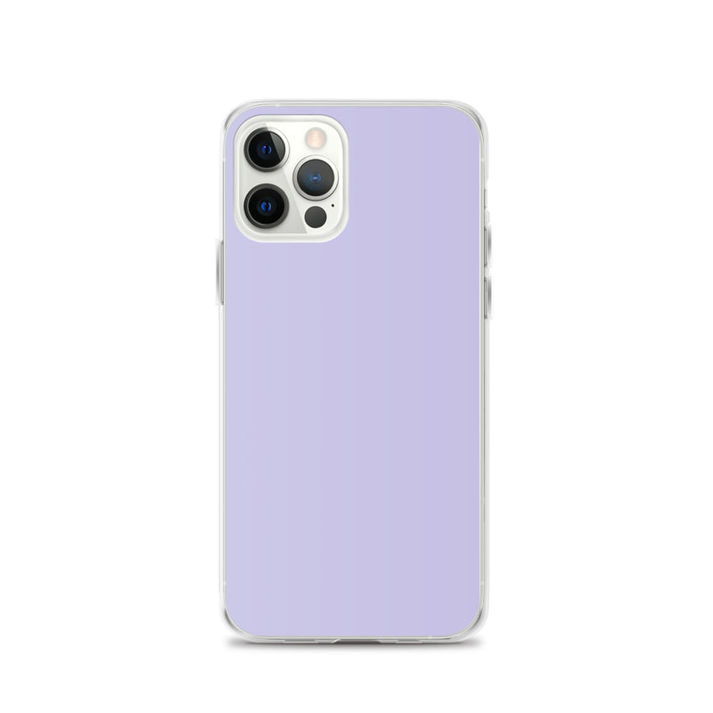 Load image into Gallery viewer, Melrose Purple Blue iPhone Clear Thin Case Plain Color CREATIVETECH