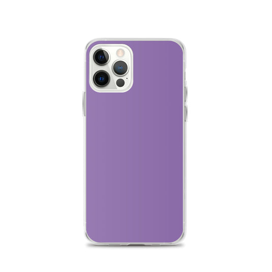Ce Soir Violet Purple iPhone Clear Thin Case Plain Color CREATIVETECH