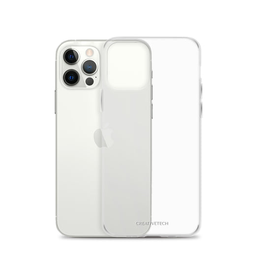 Transparent Flexible Clear iPhone Case Bump Resistant Corners CREATIVETECH