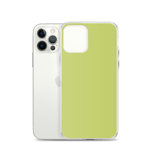 Plain Color Lime Green iPhone Case Clear Bump Resistant CREATIVETECH