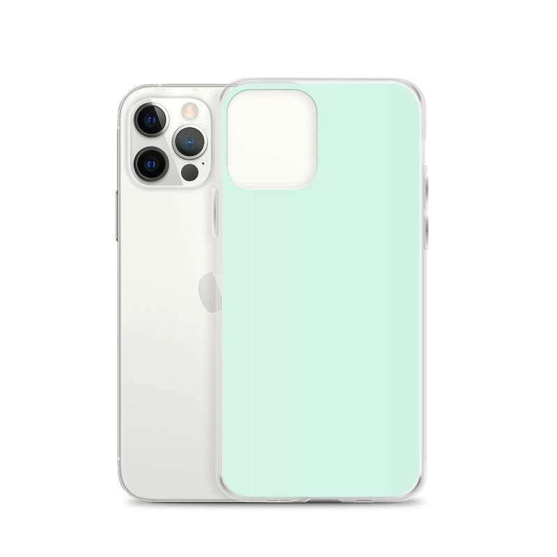 Load image into Gallery viewer, Plain Color Humming Bird Green iPhone Case Clear Bump Resistant CREATIVETECH