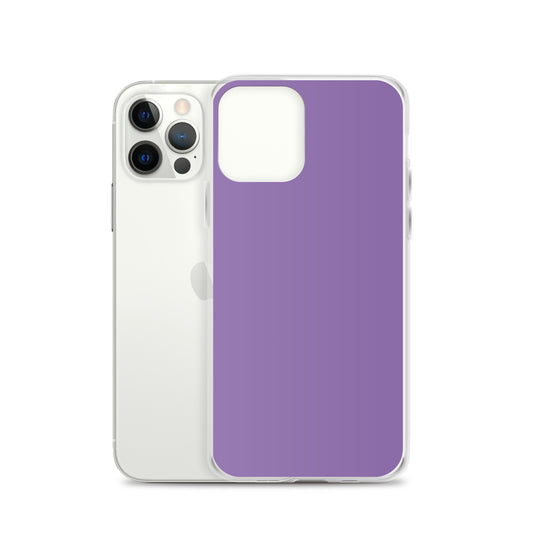 Ce Soir Violet Purple iPhone Clear Thin Case Plain Color CREATIVETECH