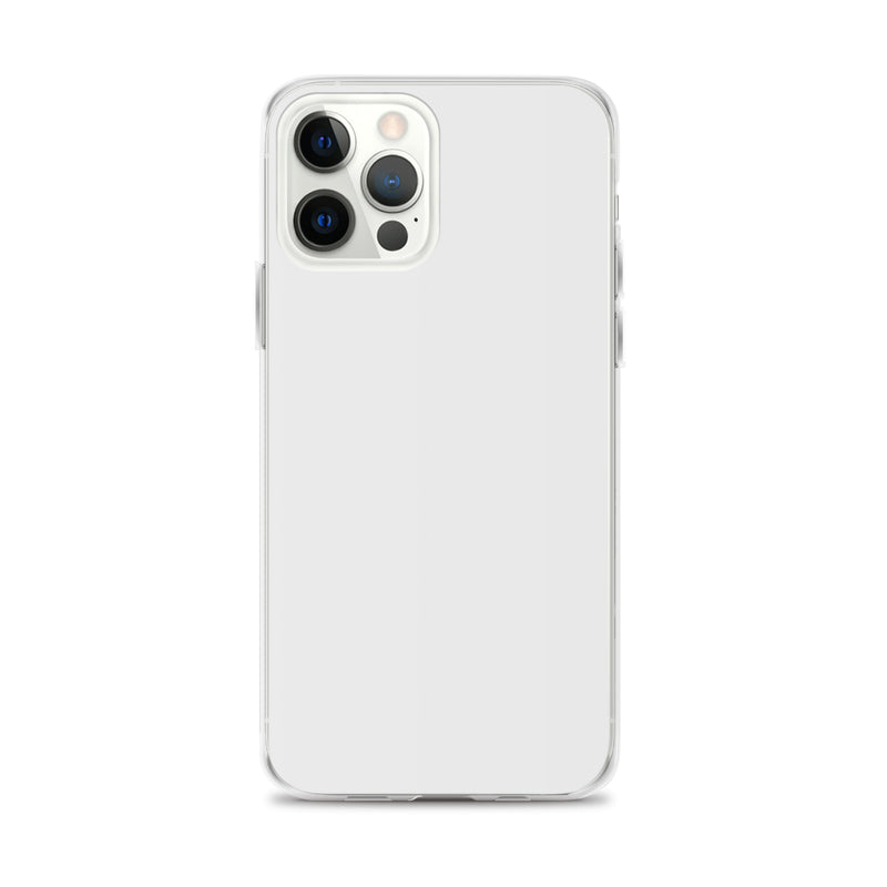 Load image into Gallery viewer, Plain Color Whisper White iPhone Case Clear Bump Resistant Flexible CREATIVETECH