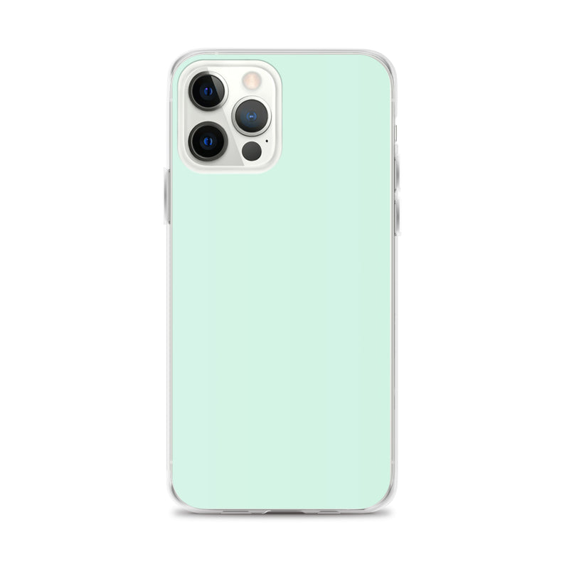 Load image into Gallery viewer, Plain Color Humming Bird Green iPhone Case Clear Bump Resistant CREATIVETECH
