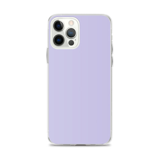 Melrose Purple Blue iPhone Clear Thin Case Plain Color CREATIVETECH