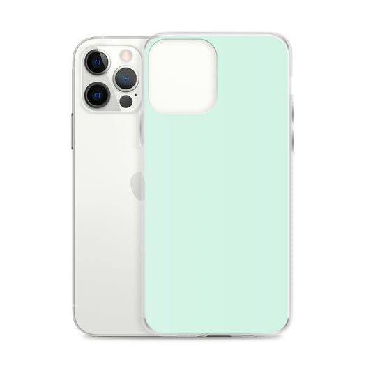 Plain Color Humming Bird Green iPhone Case Clear Bump Resistant CREATIVETECH