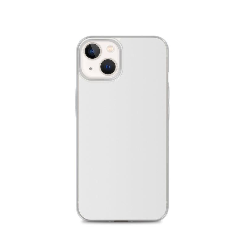 Load image into Gallery viewer, Plain Color Whisper White iPhone Case Clear Bump Resistant Flexible CREATIVETECH