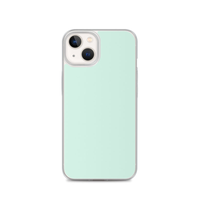Load image into Gallery viewer, Plain Color Humming Bird Green iPhone Case Clear Bump Resistant CREATIVETECH