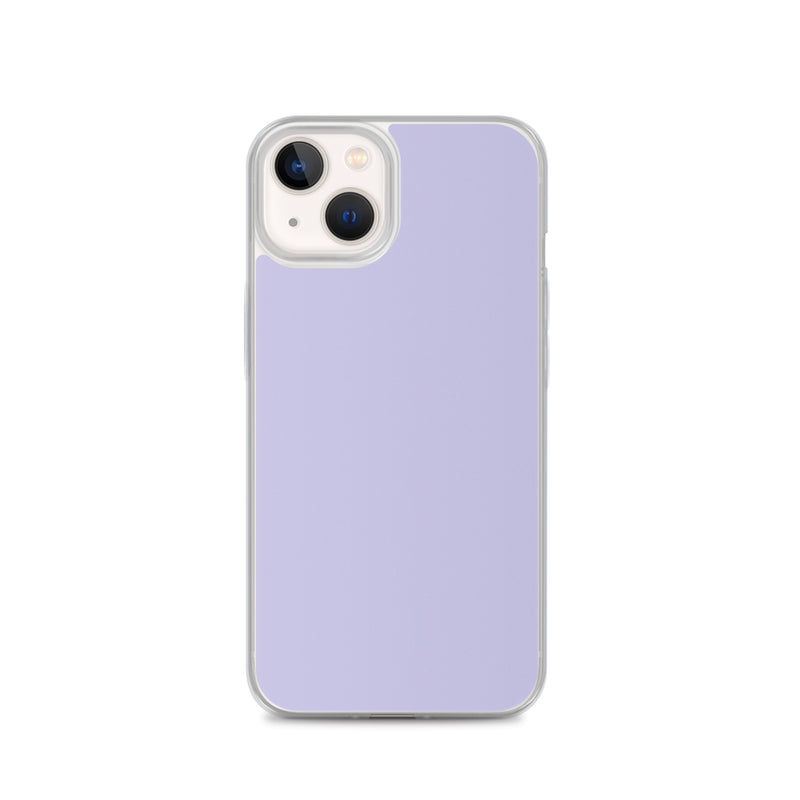Load image into Gallery viewer, Melrose Purple Blue iPhone Clear Thin Case Plain Color CREATIVETECH