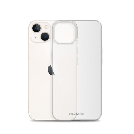 Transparent Flexible Clear iPhone Case Bump Resistant Corners CREATIVETECH