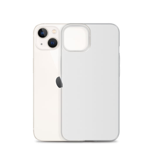 Plain Color Whisper White iPhone Case Clear Bump Resistant Flexible CREATIVETECH
