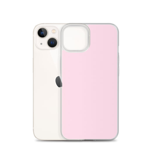 Piglet Pink iPhone Clear Thin Case Plain Color CREATIVETECH