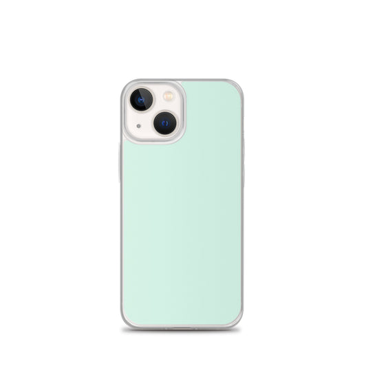 Plain Color Humming Bird Green iPhone Case Clear Bump Resistant CREATIVETECH