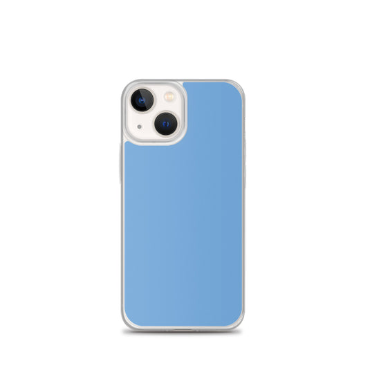 Plain Color Jordy Blue iPhone Case Clear Bump Resistant CREATIVETECH