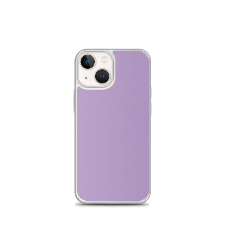 Load image into Gallery viewer, East Side Violet Purple iPhone Clear Thin Case Plain Color CREATIVETECH