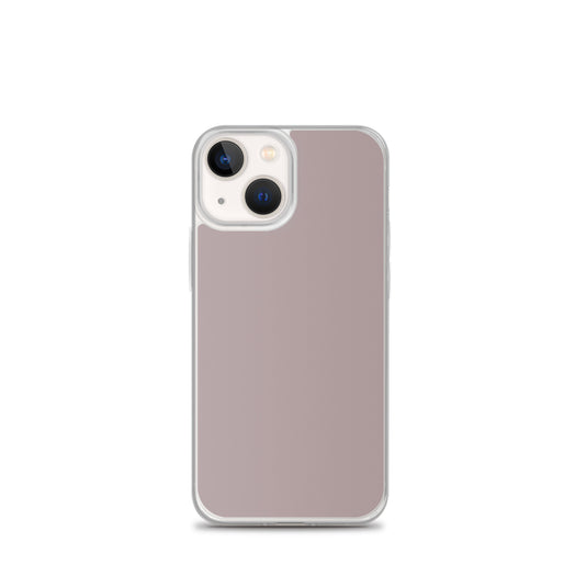 Careys Pink iPhone Clear Thin Case Plain Color CREATIVETECH