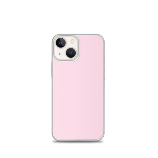 Piglet Pink iPhone Clear Thin Case Plain Color CREATIVETECH