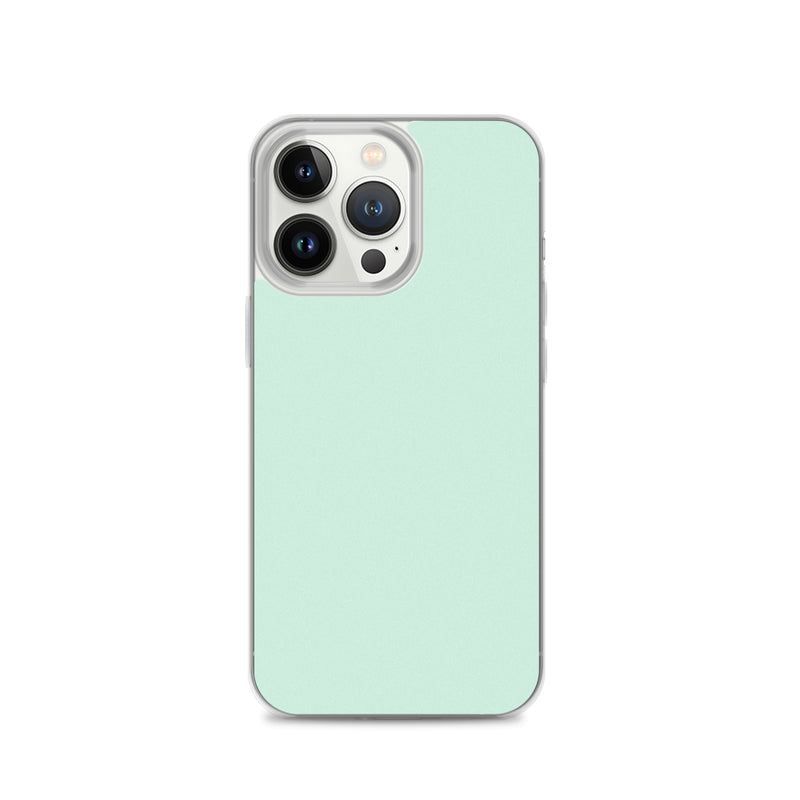 Load image into Gallery viewer, Plain Color Humming Bird Green iPhone Case Clear Bump Resistant CREATIVETECH