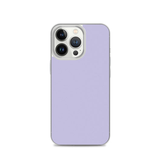 Melrose Purple Blue iPhone Clear Thin Case Plain Color CREATIVETECH