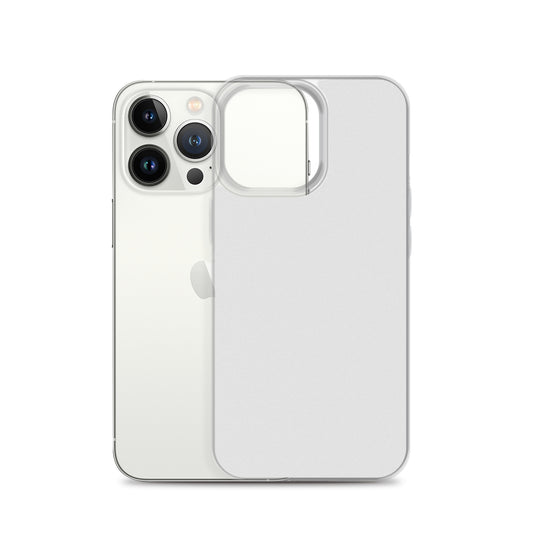 Plain Color Whisper White iPhone Case Clear Bump Resistant Flexible CREATIVETECH