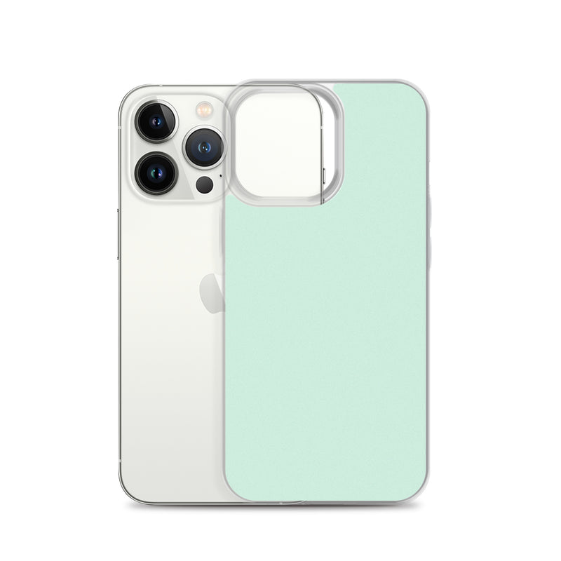 Load image into Gallery viewer, Plain Color Humming Bird Green iPhone Case Clear Bump Resistant CREATIVETECH