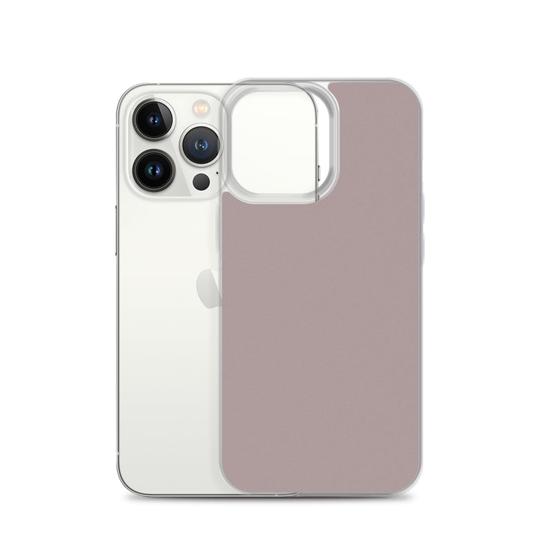 Load image into Gallery viewer, Careys Pink iPhone Clear Thin Case Plain Color CREATIVETECH