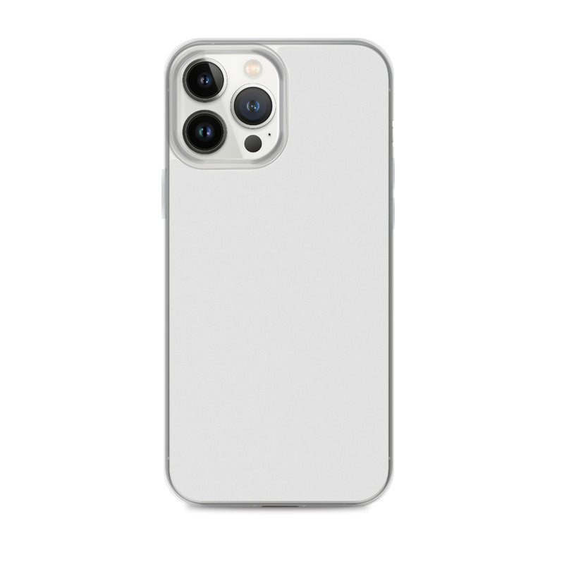 Load image into Gallery viewer, Plain Color Whisper White iPhone Case Clear Bump Resistant Flexible CREATIVETECH