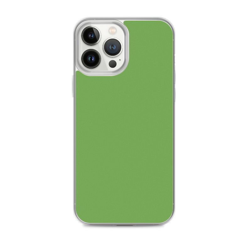 Load image into Gallery viewer, Plain Color Green iPhone Case Clear Bump Resistant CREATIVETECH