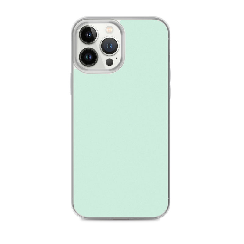 Load image into Gallery viewer, Plain Color Humming Bird Green iPhone Case Clear Bump Resistant CREATIVETECH