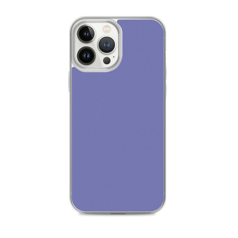 Load image into Gallery viewer, Chetwode Blue Purple iPhone Clear Thin Case Plain Color CREATIVETECH
