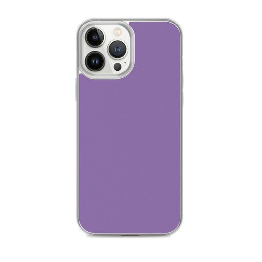 Ce Soir Violet Purple iPhone Clear Thin Case Plain Color CREATIVETECH