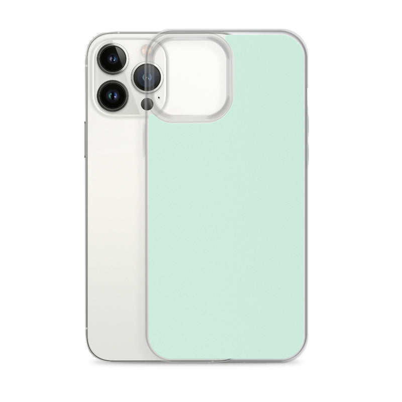 Load image into Gallery viewer, Plain Color Humming Bird Green iPhone Case Clear Bump Resistant CREATIVETECH