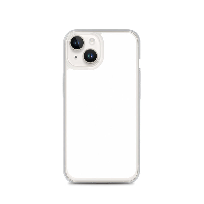 Load image into Gallery viewer, Plain Color White iPhone Case Clear Bump Resistant Flexible CREATIVETECH